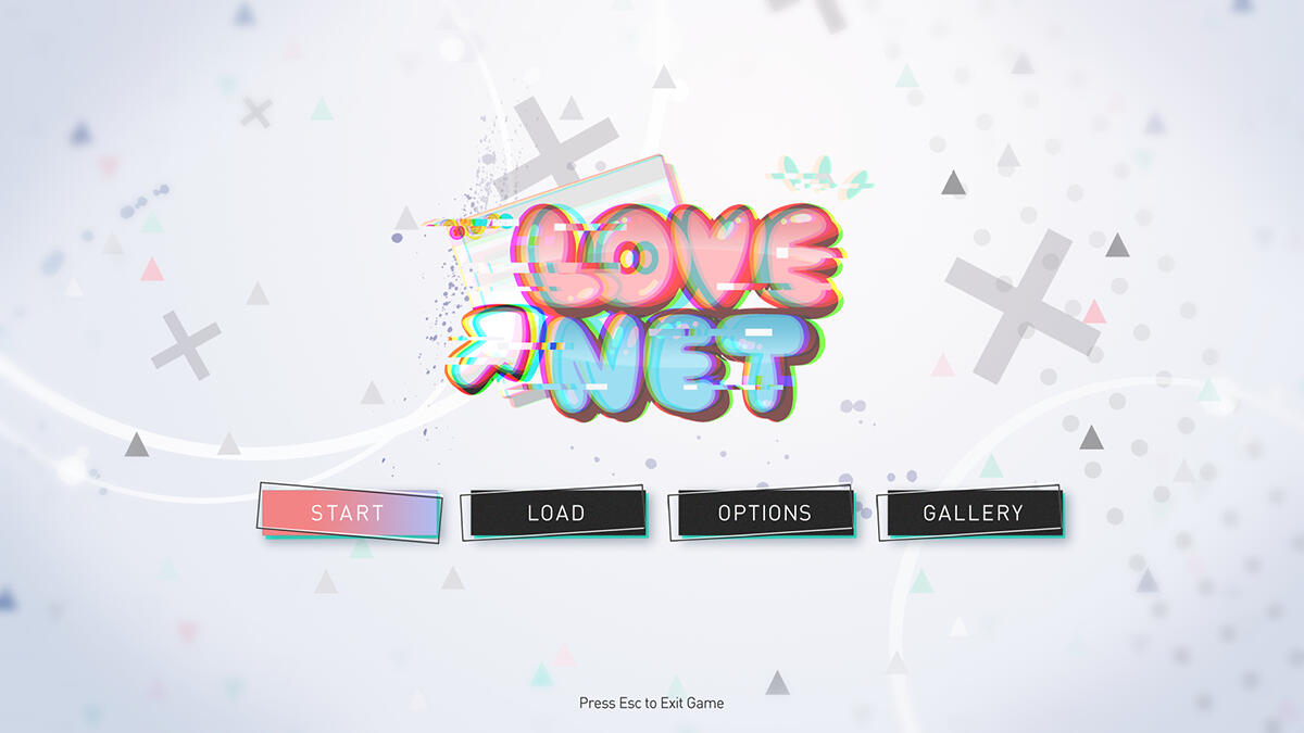 Love Net - Main Menu