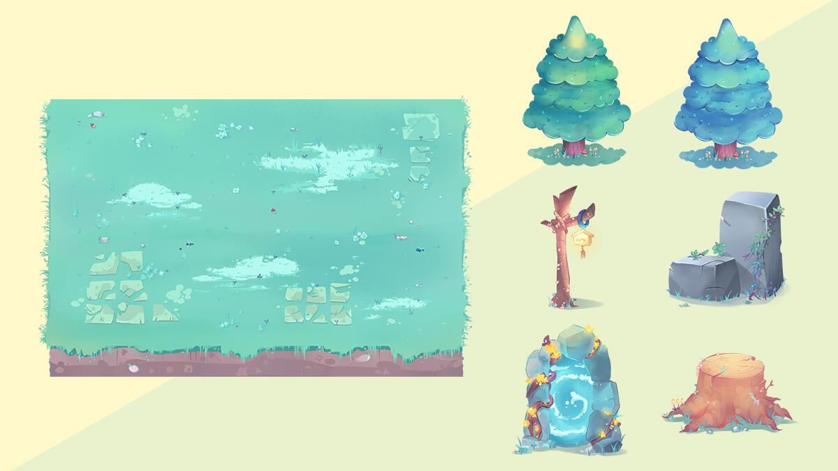 Berry Magical - Props