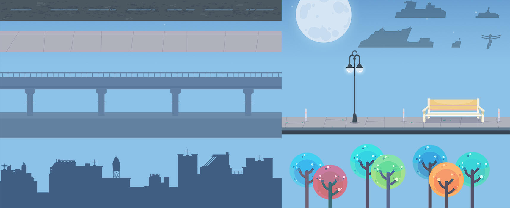 Ava - Parallax Layers