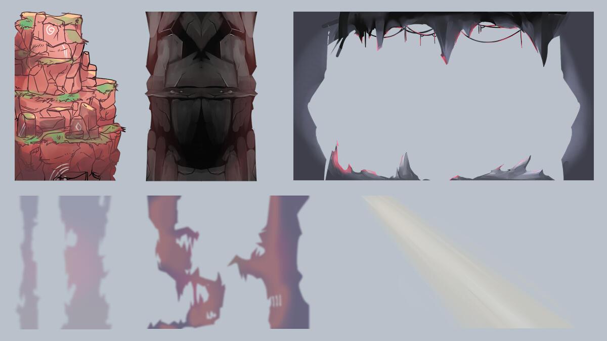 Phantom Fall - Parallax Layers