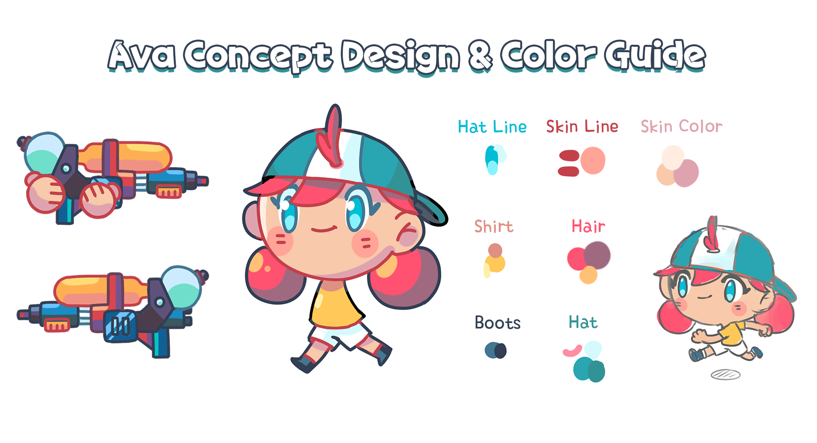 Ava - Character Design